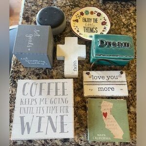 Decorative Wooden Sign Collection